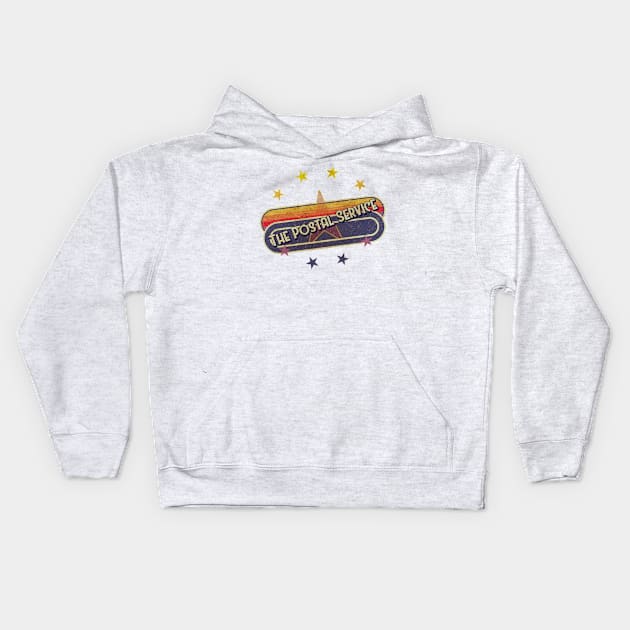 ElaCuteOfficeGirl Vintage The Postal Service Kids Hoodie by ElaCuteOfficeGirl Waving Hand